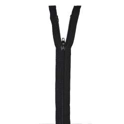 Молния спиральная М-110 Тип-7 разъемная х/б черная