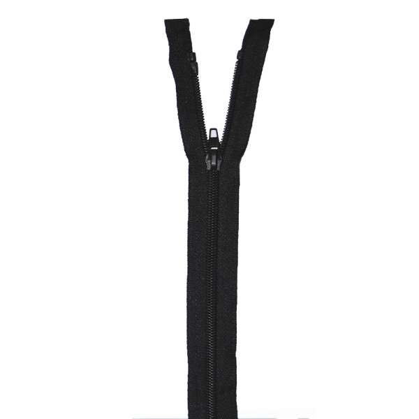 Молния спиральная М-110 Тип-7 разъемная х/б черная