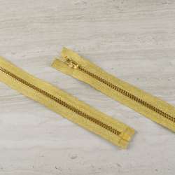 Молния тракторная М-35 Т-5 1 бегунок разъемная золотистая