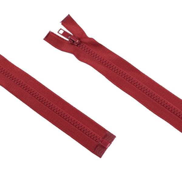 Молния тракторная М-45 Т-5 1 бегунок разъемная бордовая