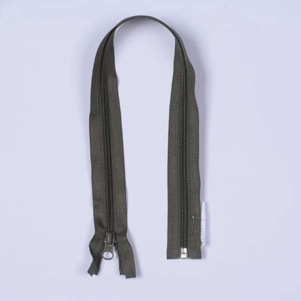 Молния спиральная М-50 Т-5 разъемная 1 бегунок хаки