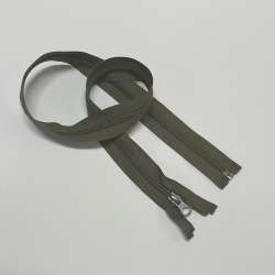 Молния спиральная М-75 Т-5 разъемная 1 бегунок хаки