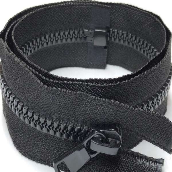 Молния тракторная М-80 Т-8 1 бегунок разъемная черная