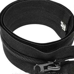 Молния спиральная М-80 Т-8 разъемная 1 бегунок черная