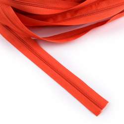 Молния рулонная спиральная Т-3 (за метр) алая