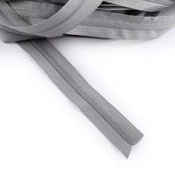 Молния рулонная спиральная Т-3 (за метр) серая светлая