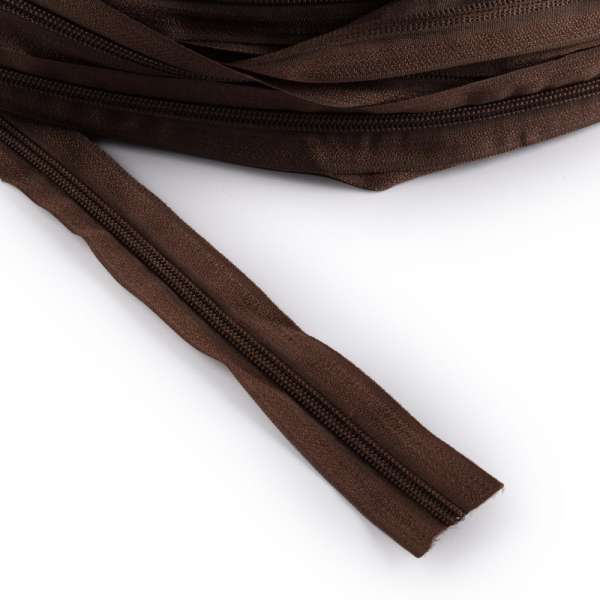 Молния рулонная спиральная Т-5 (за метр) коричневая