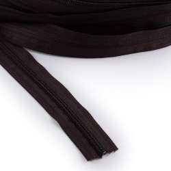 Молния рулонная спиральная Т-5 (за метр) коричневая темная