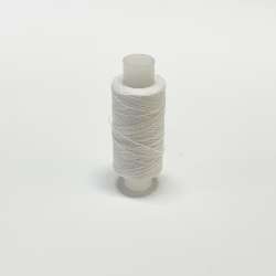 Нитки армированные (200 м) цвет 001 белый