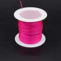 Нитка стрейч малиновая яркая