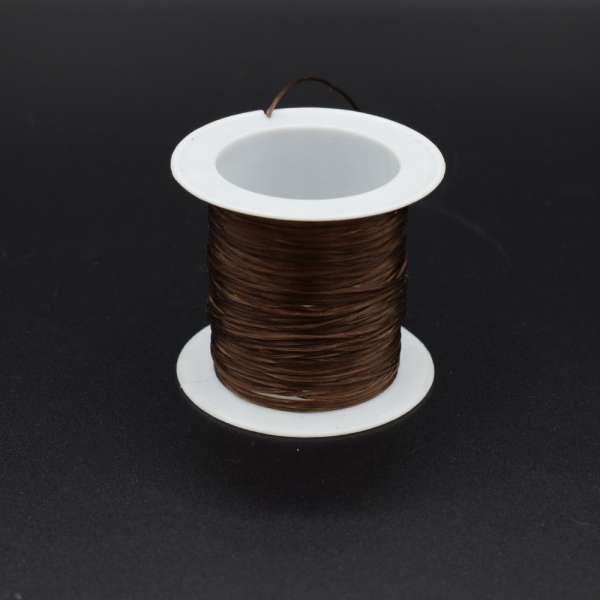 Нитка стрейч коричневая