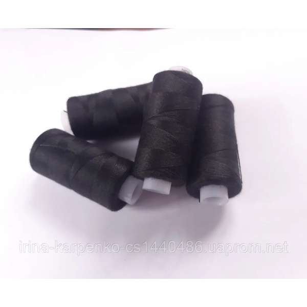 Нитки для джинсов 20/3 Омега-36 (150м) черные