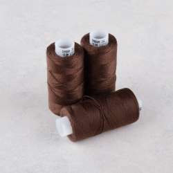 Нитки для джинсов 20/3 Омега-36 (150м) цвет 1444 коричневые темные