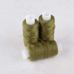 Нитки для джинсов 20/3 Омега-36 (150м) цвет 418 оливковые темные