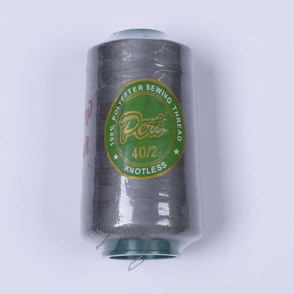 Нитки Пери 4000 ярдов №40/2 бобина серые цвет 262