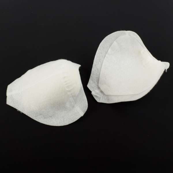 Плечевые накладки нетканный материал 152х165х60 белые (4266)