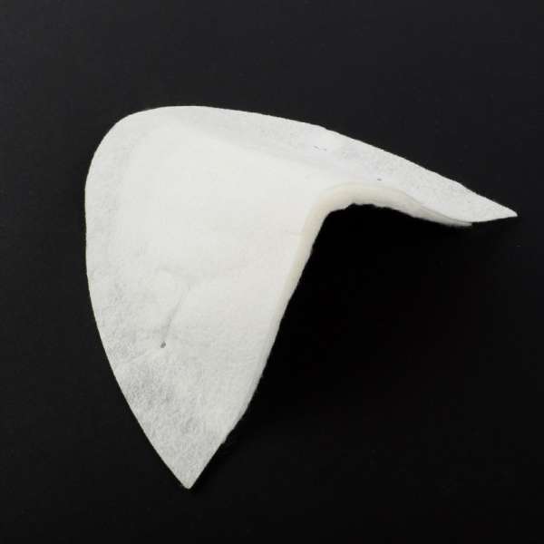 Плечевые накладки нетканный материал 170х270х10 белые (1026А) (для мужской одежды)