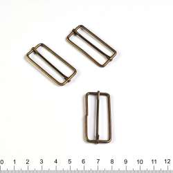 Рамка с перемычкой металл 38мм 40х20мм антик