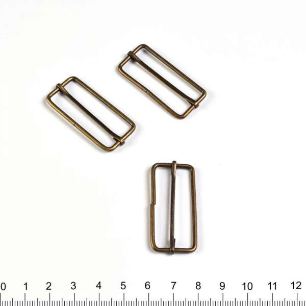 Рамка с перемычкой металл 38мм 40х20мм антик