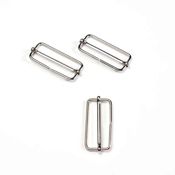 Рамка с перемычкой металл 38мм 40х20мм никель