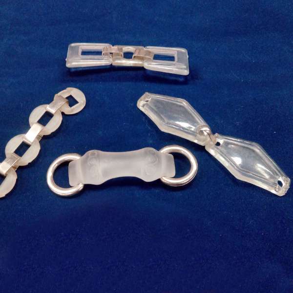 Пряжка пришивная пластик металл 60-80мм