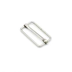 Рамка с перемычкой металл 30мм 35х20мм никель