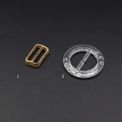 Пряжка пластик круглая пластик 25мм 40х40мм кокос 20мм 25х15мм