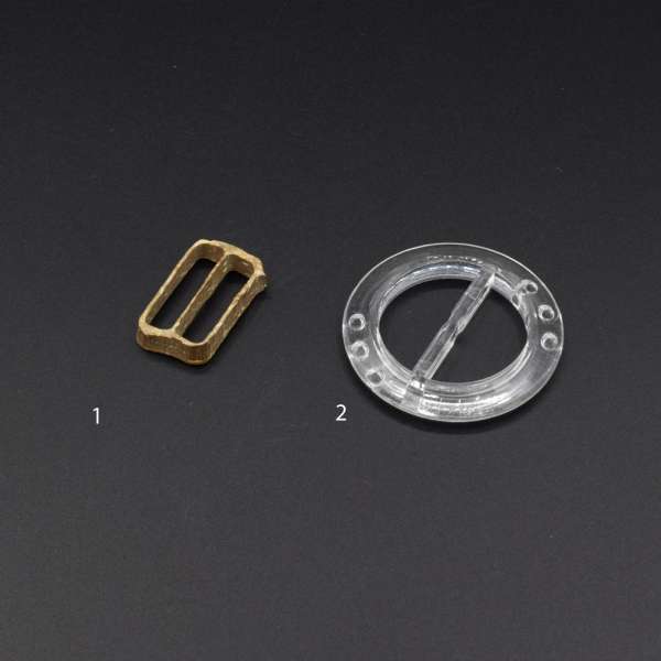 Пряжка пластик круглая пластик 25мм 40х40мм кокос 20мм 25х15мм