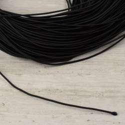 Резинка шляпная черная 2мм