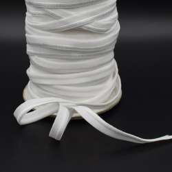 Резинка-кант 10мм белая