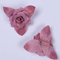 Брошь цветок фрезовый 9 см