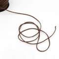 Шнур замшевый 3 мм толщина 1мм коричневый темный