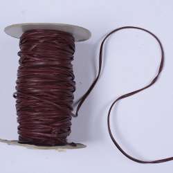 Шнур кожаный клеевой цветной