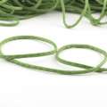 Шнур кожзам прошитый 4мм салатовый