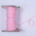 Шнур спортивный 5мм  полиэстер розовый бледный