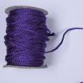 Шнур спортивный плетеный фиолетовый