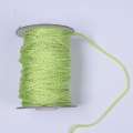 Шнур спортивный плетеный салатовый