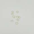 Пуговица жемчужная белая 10мм на ножке