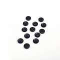 Пуговица черная 15мм на 4 прокола (1007)
