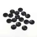Пуговица черная 20мм на 4 прокола (1006)