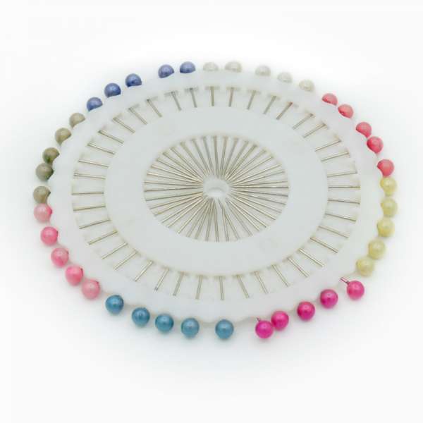 Набор портновских булавок с бусинкой 1/12