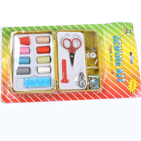 Набор швейный дорожный в коробке открытый