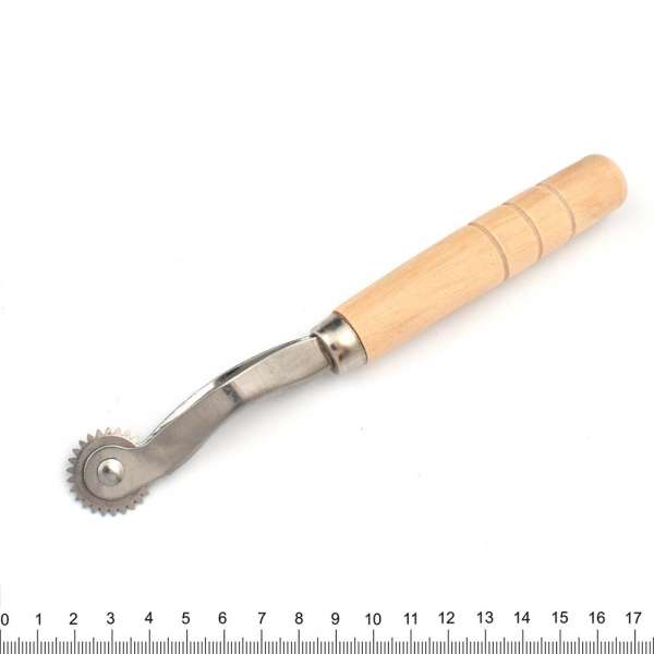 Ролик для выкроек с деревянной ручкой