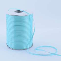 Лента атласная 3мм голубая светлая А1-01-011 на метраж (бобина 880яр/315г)