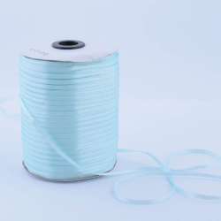 Лента атласная 3мм голубая бледная А1-01-013 на метраж (бобина 880яр/315г)