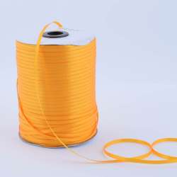 Лента атласная 3мм желтая яркая А1-01-017 на метраж (бобина 880яр/315г)