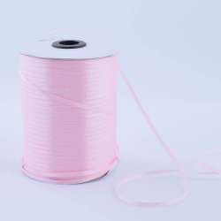 Лента атласная 3мм розовая А1-01-106 на метраж (бобина 880яр/315г)