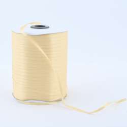 Лента атласная 3мм кремовая А1-01-123 на метраж (бобина 880яр/315г)