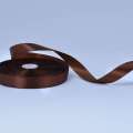 Лента атласная 15мм коричневая А1-05-032 на метраж (бобина 50яр/68,2гр)