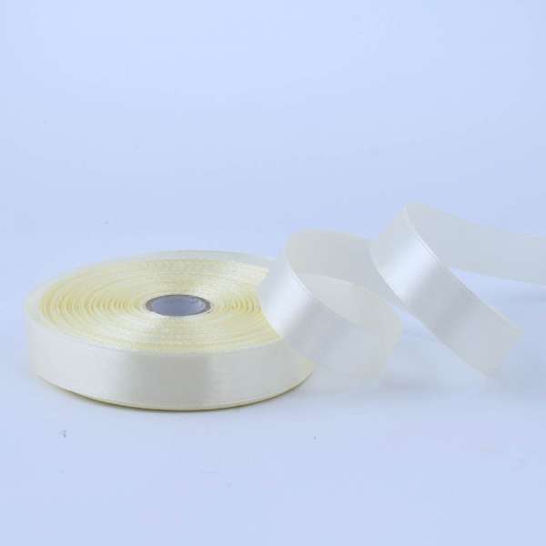 Лента атласная 20мм ваниль А1-06-002 на метраж (бобина 50яр/77,4г)